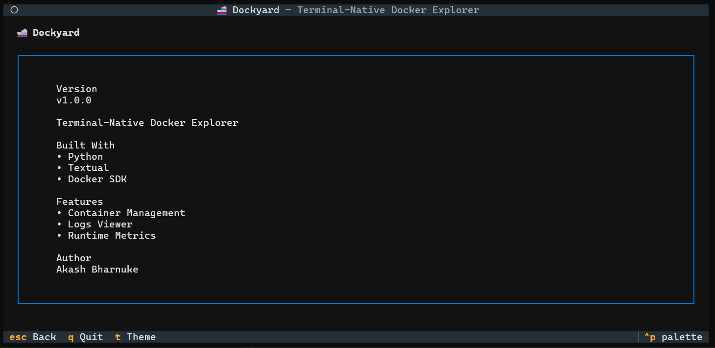 About Screenshot